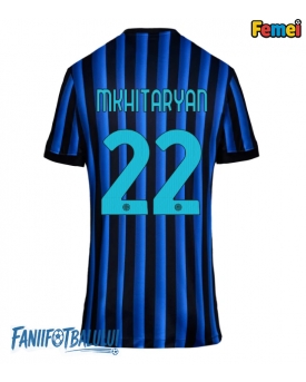 Inter Milan Henrikh Mkhitaryan #22 Tricou Fotbal Replică 2025-26 Femei Acasa